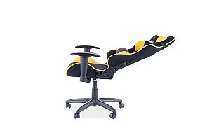 Herní židle VIPER KID černá/žlutá